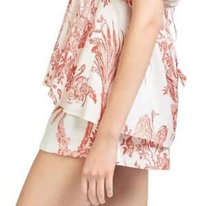 NWT Sachin & Babi Vivi Pull-On Smocked Waist Cotton Short Xs